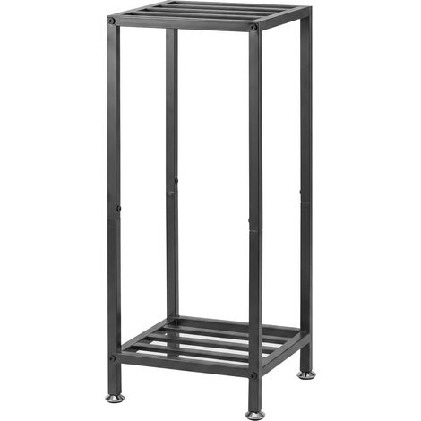 Levede 2 Tier Plant Stand Flower Pot Rack Shelf Planter Holder Indoor Outdoor (1/5)