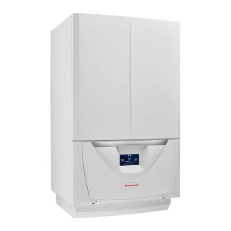 Immergas Caldaia a Condensazione Victrix Superior 35 Plus 32 kW Metano/GPL Solo Riscaldamento Completa di Kit Scarico Fumi  ADATTATORE SDOPPIATO