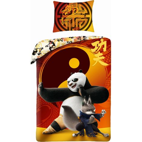 Baumwollbettwäsche 140x200 Kung Fu Panda HIT