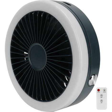 Ventilateur électrique intelligent avec télécommande et 3 vitesses, mini ventilateur pour la maison et l'extérieur, bleu royal (1/5)