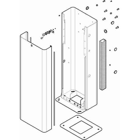 SPCAB00500 Gabinete M3BARI M5BARI M7BARI Acero inoxidable Repuesto original NICE SPCAB00500