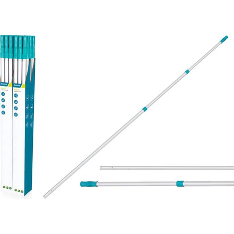Bâton télescopique Bestway 58279 blanc 360 cm aluminium (1/5)