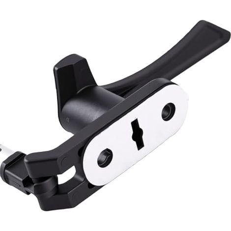 Tiges de Support de Fenêtre Télescopiques en Alliage D'aluminium, 325-438mm, avec Broches de Support Intégrées, 3 Angles pour Remorque de Camping-Car (1/3)