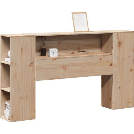 Maison Exclusive - Cabecero de cama con almacenaje madera maciza (1/5)