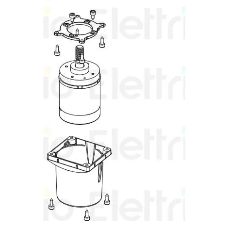 genius pièce détachée capot g-bat 24v 6020511 (1/3)
