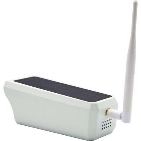 Caméra de sécurité sans fil à énergie solaire extérieure WiFi caméra de surveillance à domicile 1080P HD IP66 étanche, détection de mouvement humain MNS (1/4)