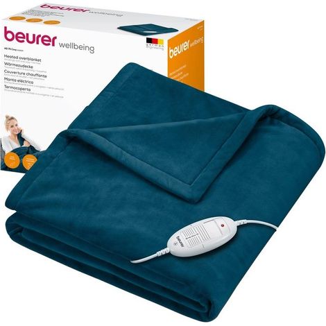 Beurer HD 75 Couverture chauffante 100 W bleu océan (1/2)