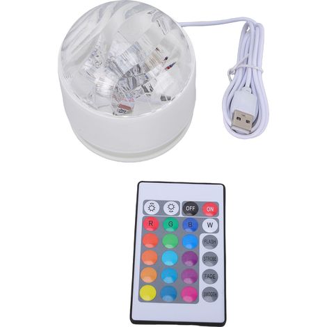 Proiettore LED RGB 16 Colori con Telecomando – Luce Notturna USB Regolabile, Design Elegante in Materiali Premium – Ideale per Camera da Letto e Soggiorno (1/5)