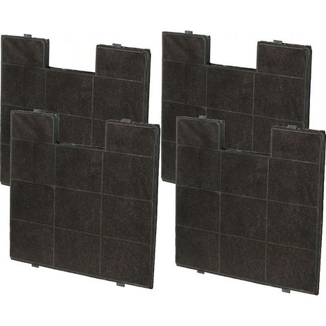 4 Kohlefilter für KF 17142  - passend für AMICA KH17158, KH 171128