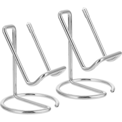 Lot de 2 supports de téléphone de bureau avec porte-cartes de visite et support multifonctionnel pour téléphone portable (1/5)