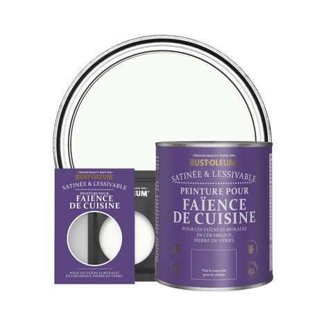 Peinture pour Faïence de Cuisine, Finition Satinée -  Immobile (1/2)