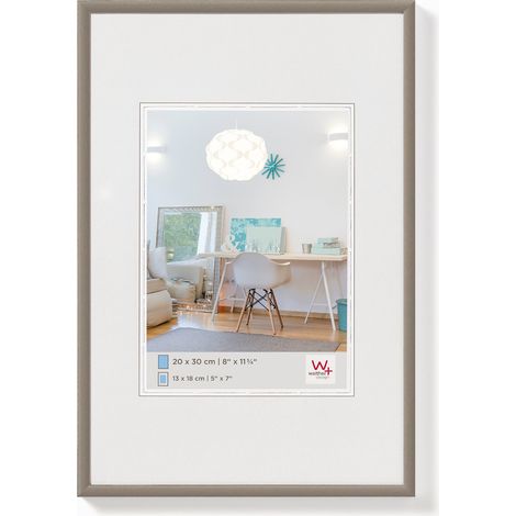 Cadre Photo Acier 60 x 80 cm Lifestyle Cadre en Plastique KV080D (1/5)