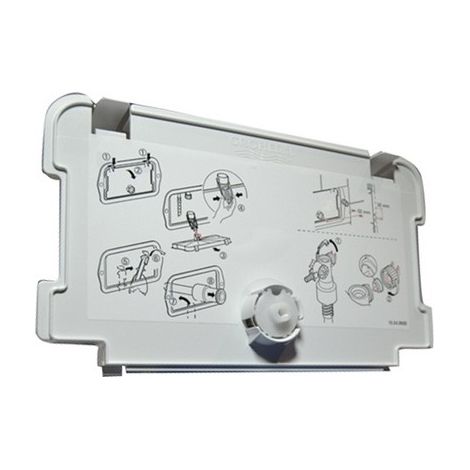 SOTTOPLACCA PER CASSETTA GROHE ART. 37643 (1/4)