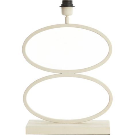 Light & Living - lámpara de mesa - Stelius - beige - metal -