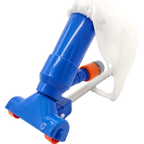 Piscine Aspirateur avec Roulette Brosse et Filet (1/4)