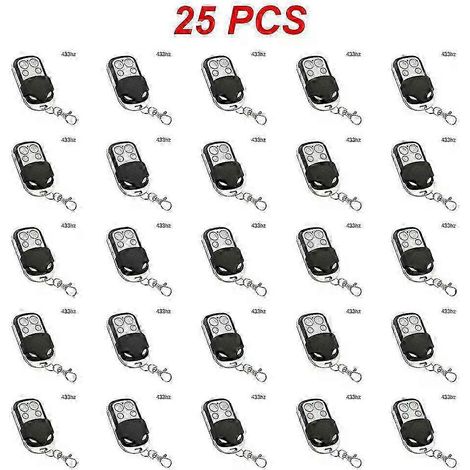 Nouveau duplicateur 433/315 MHz, télécommande universelle sans fil pour porte de garage, duplication de code, clonage 433 MHz, compatible avec tous les systèmes linguistiques. (1/5)