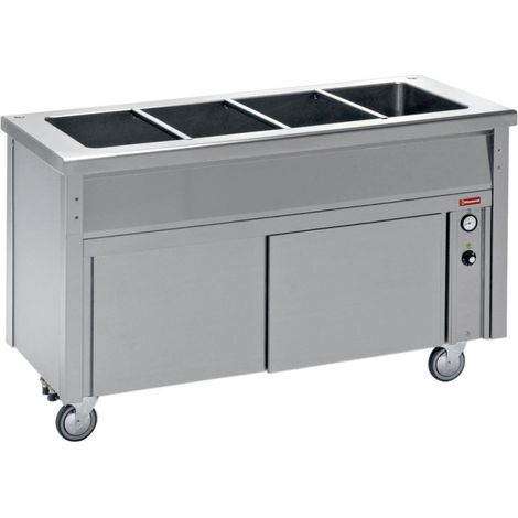 Elément bain-marie sur armoire neutre 6 GN 1/1 - Diamond
