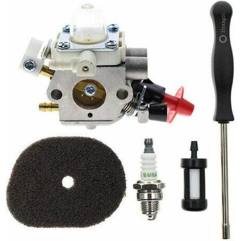 Carburateur pour Stihl bordures FS40 FS50 FS40C FS50C FS50R FS56 FS56C FS56R FS56RC FC56 FC56R FS70 FS70C FS70R FS70RC FC70 HT56 HT56C HL56K KM56 KM56C KN56 Stihl PN 4144 120 0608 (1/4)
