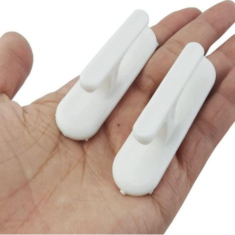 Crochets muraux pour rideaux sans perçage, 70 mm, crochets adhésifs pour rideaux en tissu KM japonais (1/5)