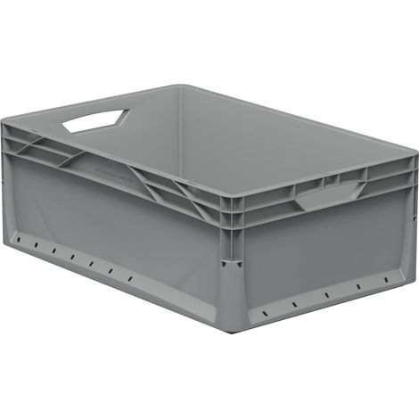 Eurobox 60x40x22cm grau 42l (1/5)