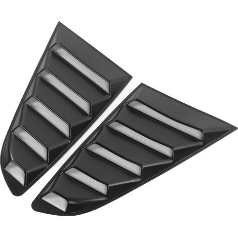 2 pièces Store de vitre latéral noir auto, pare-soleil pare-brise pour Ford Mustang 2015-2020 (1/5)