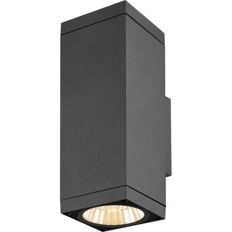 Applique THEO PRO L up/down P2 2700 K 30 W DALI Touch 24° gris - SLV - 1010191