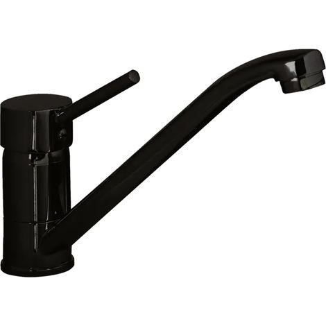 CMC Einhebelmischer BLACK Auslauf lang