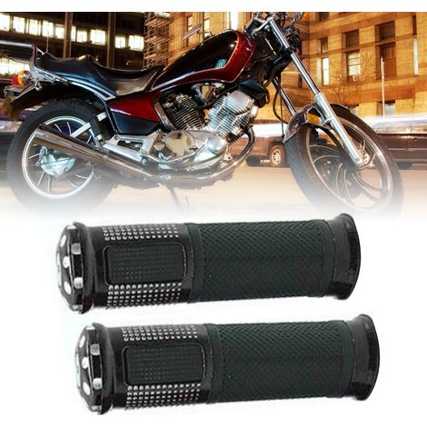(Exklusiv für Mexiko) (Kein Muster verfügbar, Bearbeitung läuft) Lenkerdekoration für Motorrad/Roller, Ghost-Stil, Feuer, Adler, Gasgriff, Lenkergriff für Elektrofahrzeuge, schwarz (1/5)