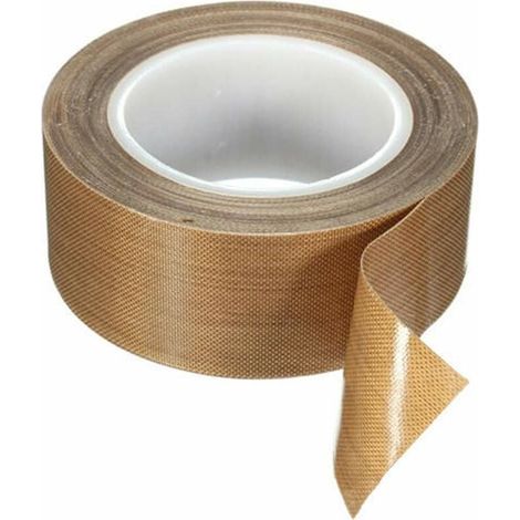Ruban adhésif haute température, PTFE/Téflon, pour machine de scellage sous vide (25 mm x 10 m) (1/5)