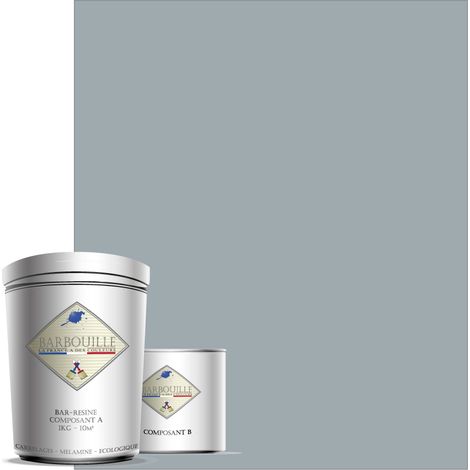 Peinture résine époxy 0,75L BRILLANT 10m² Gris Moyen Nec Mergitur