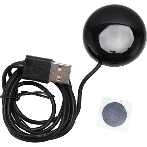 Telecomando intelligente a infrarossi con porta USB da 5V, WiFi universale e funzione di apprendimento per TV, DVD e condizionatore. (1/5)