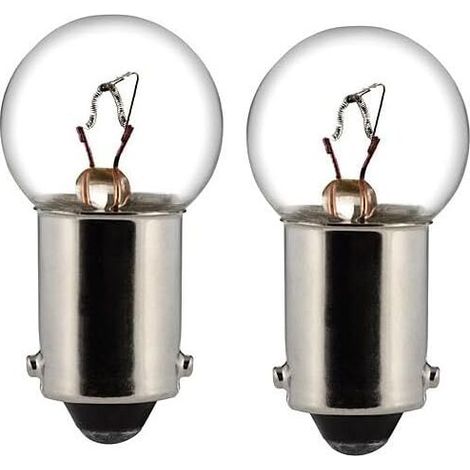 2x Ampoule BA9S 7W 24V camion fourgon voiture tracteur véhicule agricole réparation changement éclairage lumière