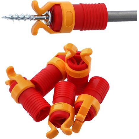 1 porte vis, outil de travail du bois en plastique pour une prise sûre de vis et d'embout, utilisation manuelle (1/5)