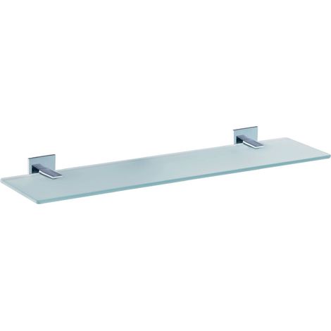 Repisa de pared adhesiva, serie SINTOR, acabado cromo - MANILLONS TORRENT (1/2)