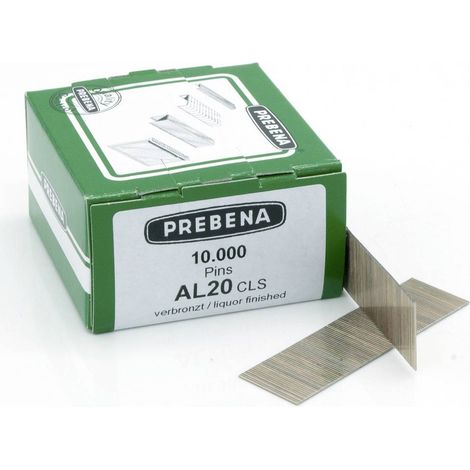 Prebena AL20CLS Clous pour agrafeuse Longueur 20 mm 10000 pc(s) (1/2)