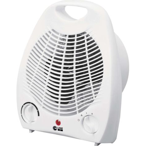 Stufetta Elettrica Scaldino Termoventilatore a Basso Consumo 1000/2000W