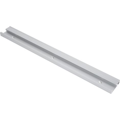 Barre de guidage en aluminium haute résistance pour scie circulaire, outil de travail du bois sans échelle, 0,4 m : 3 trous fixes (1/5)
