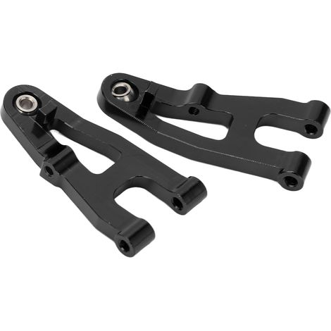 1 paire de bras de suspension inférieurs avant en aluminium pour voiture RC SG 1603 1/16 (pièces de rechange noires) (1/5)