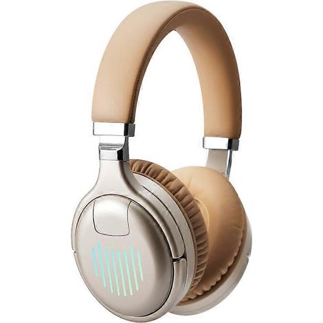 (Or) Casque Bluetooth pliable sans fil pour jeux vidéo (1/4)