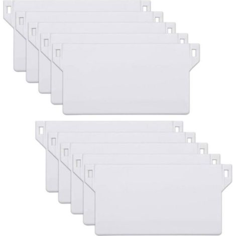 Panneaux De Lestage - Pour Stores Verticaux - 125 Mm - Blanc - Lot De 10 (1/4)