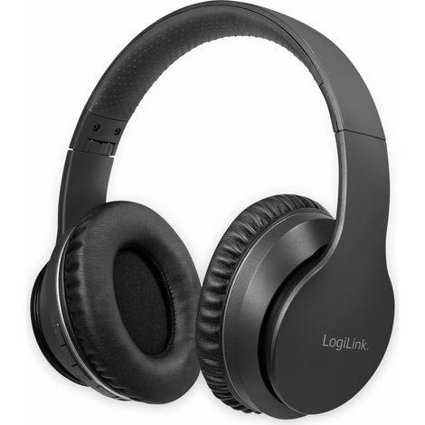 Logilink Bluetooth Headset,Active-Noice-Cancelling,V5.0,schw (BT0053) (1/5)