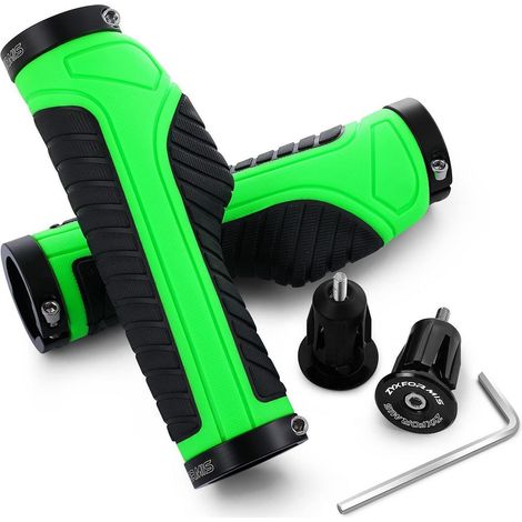 Fahrradgriffe Ergonomisch Rutschfest Gummi mit Lock-On Design für MTB (1/5)
