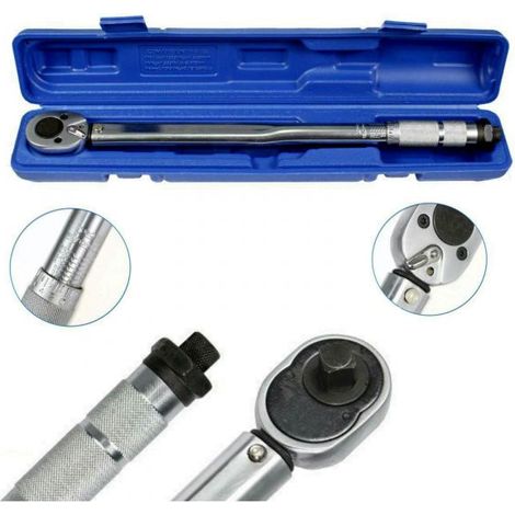 CHIAVE DINAMOMETRICA 1/2" (28-210 Nm) SCATTO BREVE ALTA PRECISIONE MANUTENZIONE (1/2)