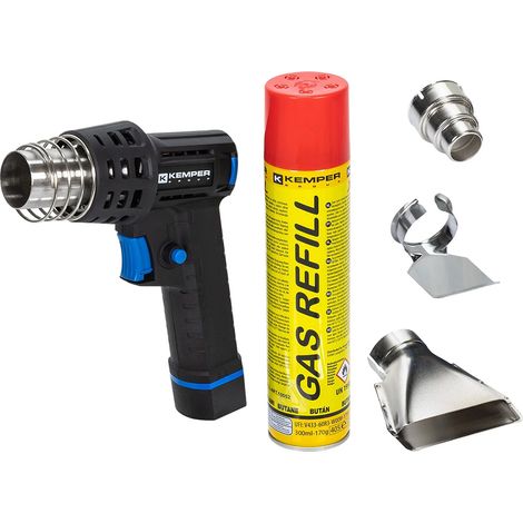 PISTOLA ARIA CALDA A GAS 500° 500°