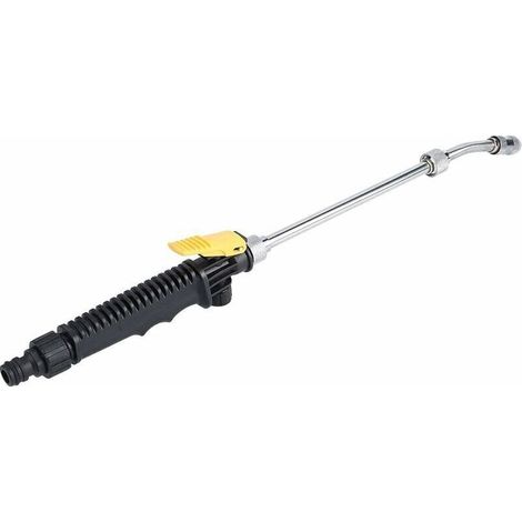 Lance de pulvérisation Pulvérisateur à Pression réglable Pulvérisateur Haute Pression 48 cm avec Outil d'arrosage à poignée Amovible (1/4)