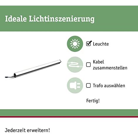 Paulmann Plug & Shine striscia LED antracite 856 mm (1/3)