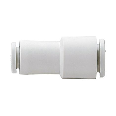 Adaptateur tube à tube droit SMC KQ2 vers Enfichable, 16 mm Enfichable, 12 mm