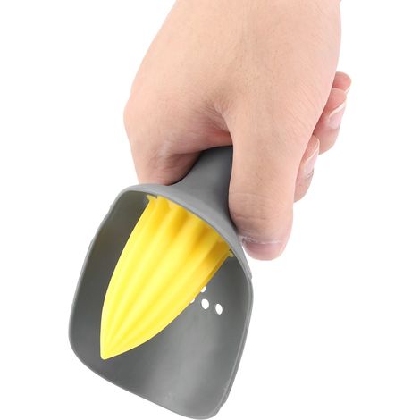 Ergonomische manuelle Mini-Zitronenpresse für Limetten und Orangen (Schwarz) (1/5)