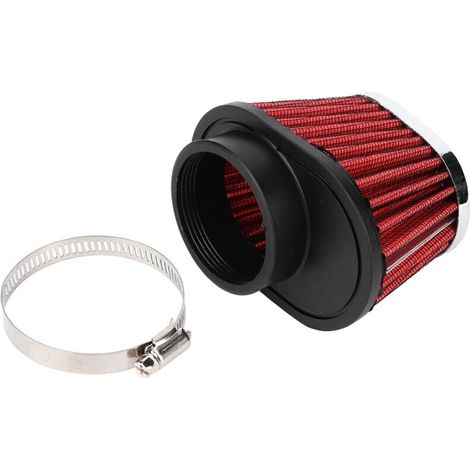 Filtro aria a testa di fungo, accessorio motore compatibile con Honda 51mm/2.01in -Crezuo