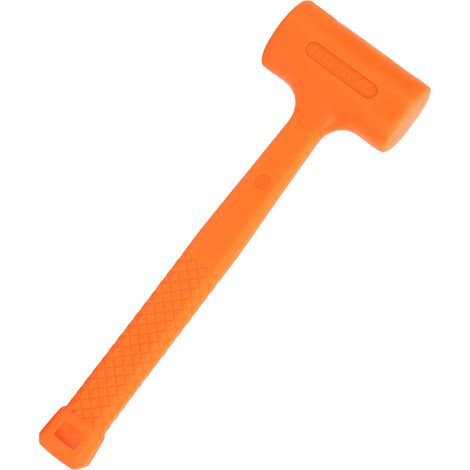 Marteau sans rebond utilitaire tête souple en PVC caoutchouc outil de pose 0.5LB (1/5)